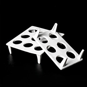 Support à creusets en céramique à 6 trous, support à creusets en porcelaine de Tangshan, support à creusets de 30 ml, support à creusets à 9 trous, support à creusets de laboratoire de 50 ml - Product Image 3