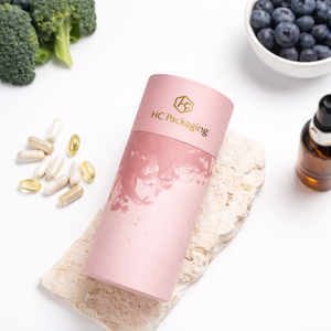 Custom Printed Paper Tube Packaging for Coffee Powder Food Grade Round Cardboard Cylinder <b>Box</b> Hot Stamping OEM Factory - Product Image 4