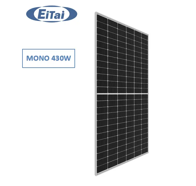 EITAI Painel Sol 430w Pannello Solare Monocristalline Potenza Mezza Cut 144 Cellulare Pannello Solare