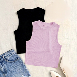 Vente flash - Débardeurs pour adolescents à porter tous les jours, style estival, coupe ajustée, respirants, séchage rapide, haute qualité - Product Image 1