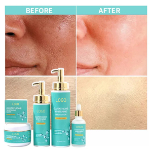 Set <span class=keywords><strong>de</strong></span> Cuidado Facial Iluminador con Glutatión <span class=keywords><strong>de</strong></span> Marca Privada OEM ODM, Aceite Facial Nutritivo y Radiante, Antienvejecimiento a Base <span class=keywords><strong>de</strong></span> Hierbas - Product Image 5
