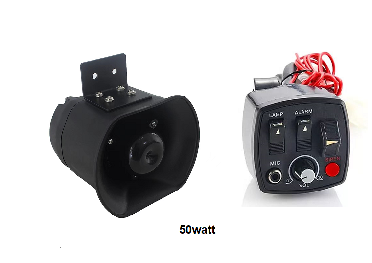 100W 12V Waterproof IP65 Siren Speaker for Motorbike | Noise