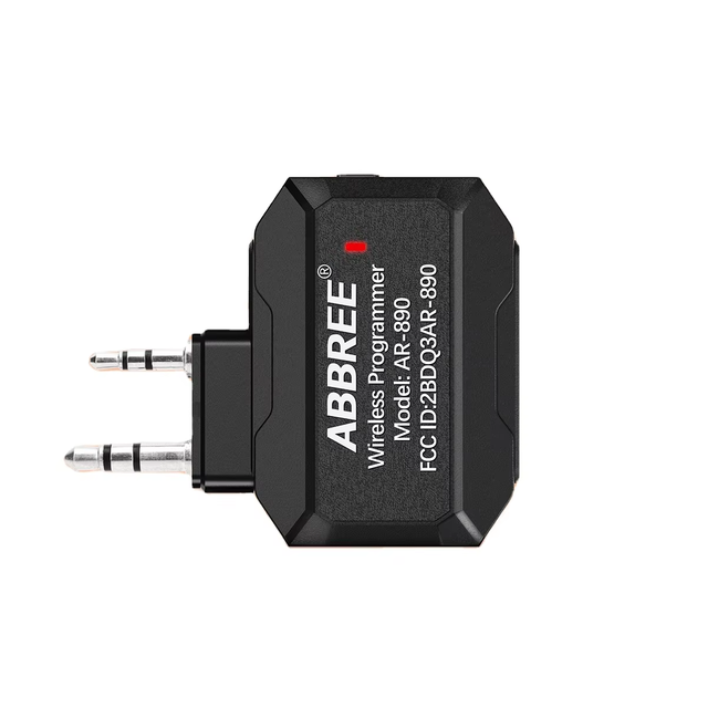 ABBREE Wireless Programmer for Walkie Talkie Plug & Play No Driver Issue Phone for UV5R BF888S Quansheng UVK5