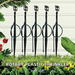 Tête d'arroseur rotative en plastique Watersun modèle 04, à fixation au sol, diamètre 1/4 po, pour systèmes d'irrigation agricoles et de serres - Product Image 1