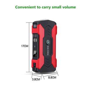 Avviatore <span class=keywords><strong>di</strong></span> Emergenza Portatile per Auto 28000mA con Caricabatterie e Luce LED per Veicoli 12V Diesel - Product Image 5