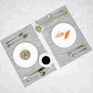 Classic Heat-Resistant PVC Square <b>Placemat</b> Best-Selling Ready-Stock Item Modern Minimalist Design - Product Image 3