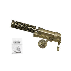 Riel de Techo Doble de PVC Reforzado Bojanek, Juego Completo para Cortinas con Ganchos Deslizantes de Movimiento Suave, Instalación Completa - Product Image 1