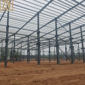 Chi phí thấp kho chăn nuôi nơi trú ẩn trang trại bò Barn thép cấu trúc bò đổ cho sống gia súc thép cấu trúc bò đổ - Product Image 1