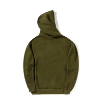 Sweat-shirt à capuche unisexe surdimensionné en coton épais, style streetwear hip-hop, personnalisable avec logo brodé de haute qualité