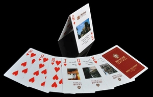 Naipes con impresión personalizada, cartas baratas <span class=keywords><strong>de</strong></span> buena calidad a la moda - Product Image 4