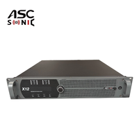 Amplificateur de puissance DSP de classe D à 4 canaux X12 12000W pour système Line Array