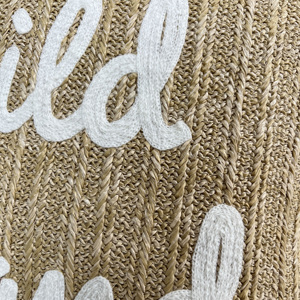 Funda de Almohada con Diseño de Letras Wild Island para Sofá Cama, Funda de Cojín Decorativa Boho Tropical para el Hogar - Product Image 4