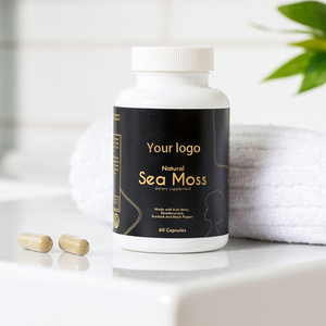 ओएम/ओडम निजी लेबल समुद्री मॉस कैप्सूल प्राकृतिक इरीश समुद्री मोज़स शाकाहारी वयस्क डिटॉक्स त्वचा देखभाल प्रतिरक्षा समर्थन प्रति बोतल 60 कैप्सूल - Product Image 5