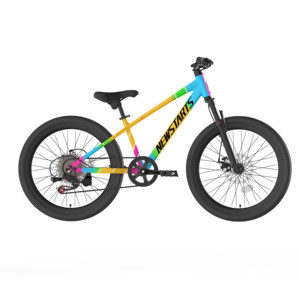 Vélo de montagne pour enfants, garçons, filles, adolescents, étudiants, freins à disque avant/arrière, suspension - Product Image 1