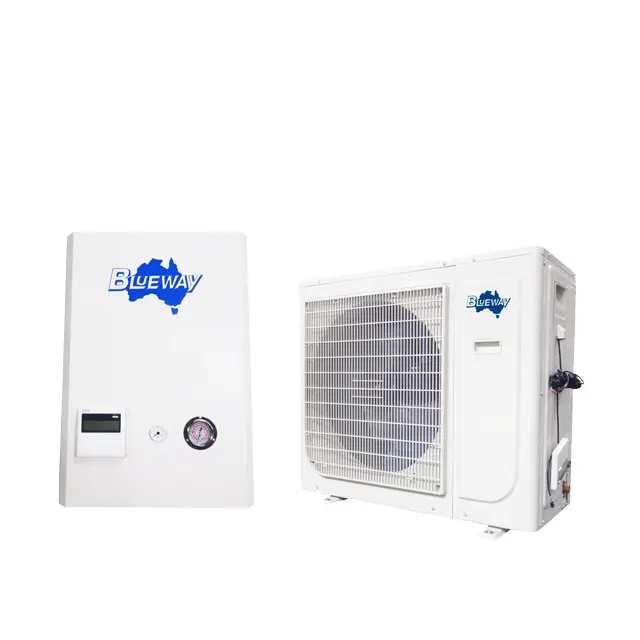 Residential Customized For Extremely Cold High Efficiency Air Source Low Temp. EVI Heat Pump With High COP -25/-35'C - Split
