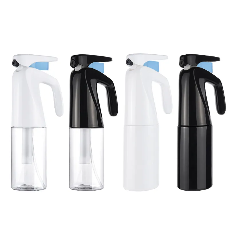 Newly Design 200ml 300ml Reusable Household Cleaning Garden Plastic Sprayer Cosmetics Fine Mist Continuous Spray Bottle