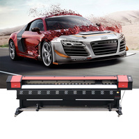 Impresora Plotter EJET de Alta Velocidad para Banners Flexibles, Precio Económico, 1.3m 1.6m 1.8m 2.5m 3.2m, con Tinta Eco Solvente