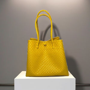 Sac à main pour femmes écologique de qualité supérieure élégant nouveau Style sac à bandoulière en plastique recyclé tissé de paille mode Simple - Product Image 6