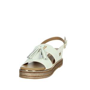 Sandalo Donna Serena con Zeppa in Pelle e Dettaglio Nappa - Product Image 6