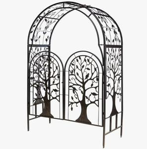 <span class=keywords><strong>Arche</strong></span> de jardin robuste <span class=keywords><strong>en</strong></span> métal <span class=keywords><strong>pour</strong></span> le marché américain, tonnelle <span class=keywords><strong>en</strong></span> <span class=keywords><strong>fer</strong></span> <span class=keywords><strong>forgé</strong></span> résistante à la rouille avec portail <span class=keywords><strong>pour</strong></span> plantes grimpantes et toile de fond de mariage - Product Image 1