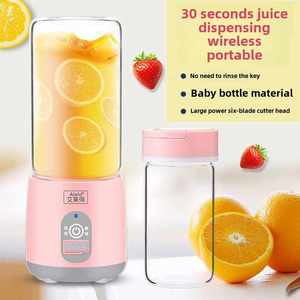 Licuadora Portátil al por Mayor con 6 Cuchillas, Vaso Mezclador Doméstico y Comercial de Grado Alimenticio, Licuadoras y Exprimidores con Carga USB - Product Image 5