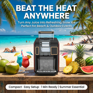 Machine à glace pilée et à boissons glacées avec compresseur, pour smoothies en 60 secondes, à poser sur comptoir, compatible avec tout liquide, pour bar, fête, maison, certifiée ETL CE PSE FCC - Product Image 2