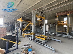 Máquina Automática PLC para Apilado, Embalaje y Recolección de Bloques de Hormigón Sólidos y Huecos, Apiladora de Bloques - Product Image 1