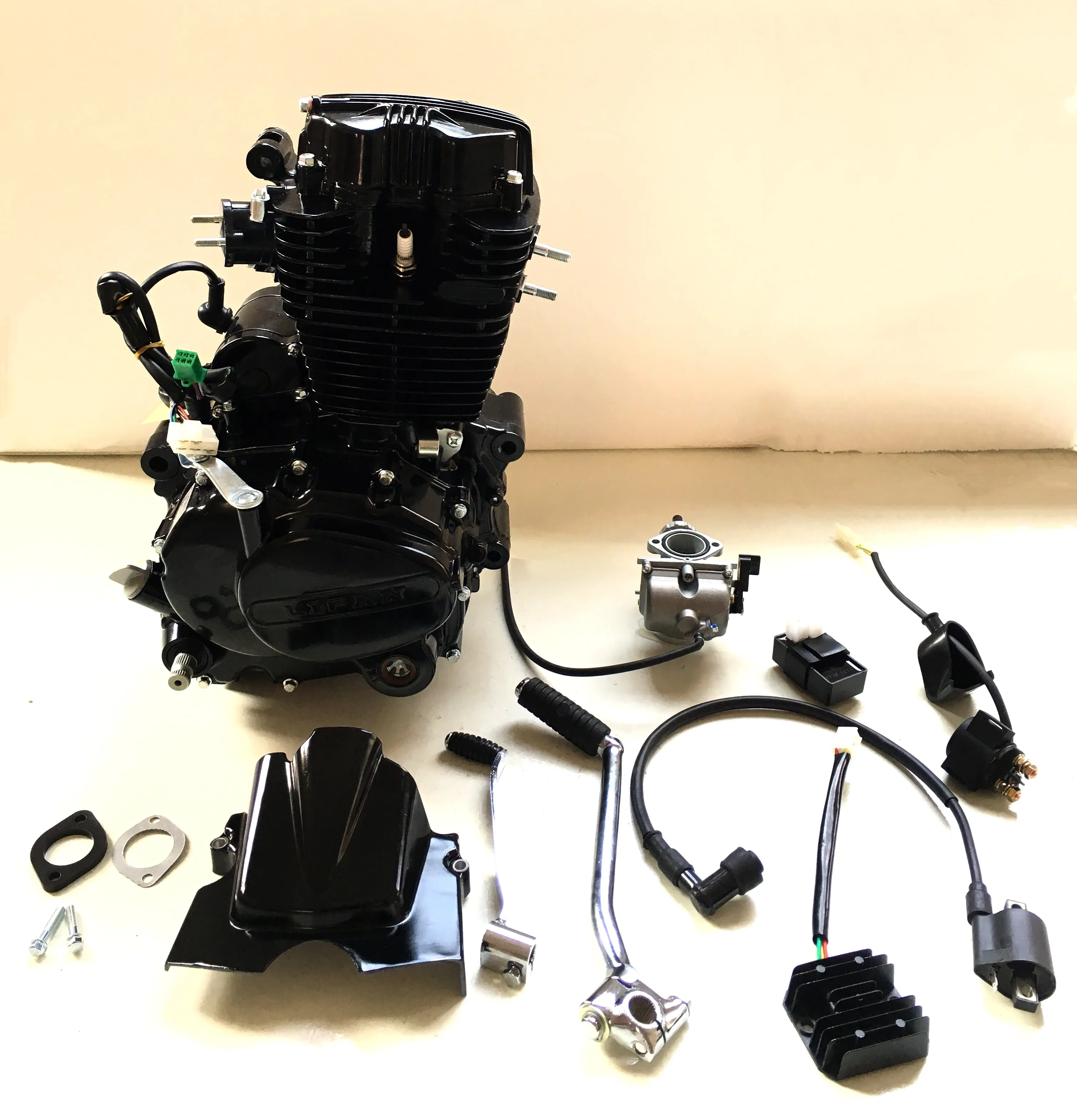 167MM LIFAN Brand CG250 Engine for Dirt Bike ATV Quad Motorcycle Engine Assembly