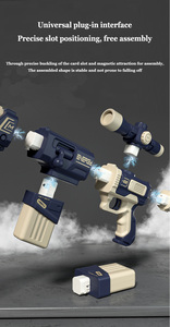 Unisex Kinder Elektronisches DIY-Montage-Scharfschützengewehr Simulations-Plastikspielzeug Transformierbar mit Magnetischen Funktionen für 4-6-Jährige - Product Image 4