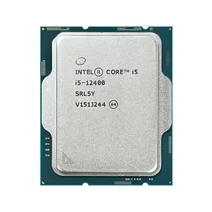 CPUs के i5-12400 i5 12400 2.5 GHz इंटेल कोर 10NM 6-कोर के लिए 12-धागा L3 = 18M 65W एलजीए 1700 डेस्कटॉप प्रोसेसर