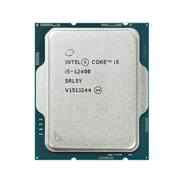 CPUs I5-12400 R7 7700 2.5 GHz 6-Core 12-Thread for Intel Core 10NM L3=18M 65W LGA 1700 Desktop Processor