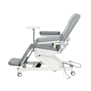 Chaise de dialyse médicale électrique multifonctionnelle d'usine Chaise de prélèvement sanguin mobile Chaise de perfusion pour clinique - Product Image 2