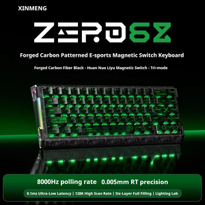 Tri-mode Magnetic Switch Gaming <b>Keyboard</b> with RGB Backlit Right-Handed Plug Play Hot-Swap Gasket Structure - Product Image 2