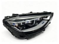 Ensemble de phares LED numériques effet pluie de météores pour Mercedes Classe S W223, phare LED multi-faisceaux pour Mercedes C E S GLC GLE