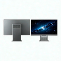 Komputer All-in-One Pabrik 23.8 27 Inci IPS 1080P WiFi6 Kamera Bisnis 512GB 1TB Kantor Rumah Belajar