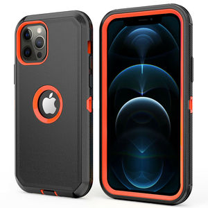 Funda Protectora Híbrida para iPhone 12 Pro Max con Clip para Cinturón de 360 Grados y Protector de Pantalla Integrado - Product Image 2