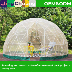 Tente de <span class=keywords><strong>camping</strong></span> sphérique transparente Jinglufa B&B, tente bulle pour chambre d'hôtes étoilée, tente de <span class=keywords><strong>camping</strong></span> étoilée - Product Image 6