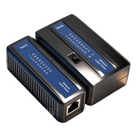HAILE Profesional RJ11 RJ45 Penguji Kabel Pelacak Kabel Pencari Jalur Jaringan Ethernet Telepon LAN Alat Pelacak Kit
