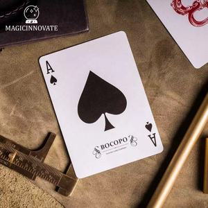 Cartas de póker de papel de <span class=keywords><strong>Casino</strong></span>, caja de colores impermeable, cartas de juego de mesa de póker, regalo creativo - Product Image 3