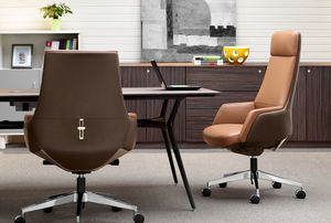 Modern Genuine Leather Boss <b>Chair</b> Ergonomic <b>Office</b> <b>Chair</b> Swivel Adjustable Armrest Comfortable Sedentary Reclining Computer - Product Image 6
