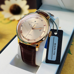 PONIGER – montre mécanique automatique avec strass pour hommes, marque de luxe suisse, étanche, aiguilles lumineuses, cristal saphir P917 - Product Image 5