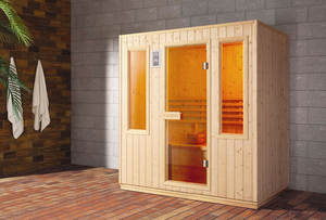Swankia-cuarto de baño de madera para casa, <span class=keywords><strong>sauna</strong></span> de lujo, seco al vapor - Product Image 3