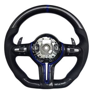 Volante Deportivo de Fibra de Carbono para BMW Serie 3, 4 y 5, Modelos F10, F30, F90, F01, F02, F12 y F13 - Product Image 1