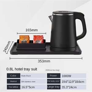 Bouilloire Électrique Portable à Arrêt Automatique 1,2 L 1200 W Chauffage Rapide en Acier Inoxydable, Théière Domestique avec Contrôle de Température, Garantie 5 Ans - Product Image 5