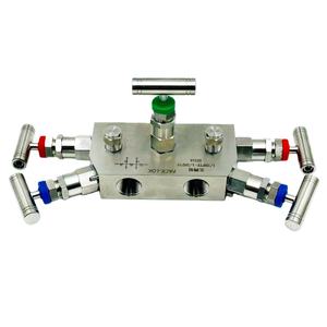 工場直販 五弁組立式圧力伝送器マニホールド継手 石油化学およびガス用途向け - Product Image 5