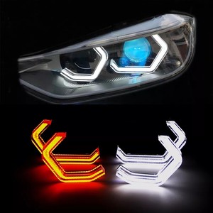 Luci LED Angel Eyes 12V Stile Iconico per <span class=keywords><strong>BMW</strong></span> F30 F31 F32 F34 F80 F82 F83 M2 - Product Image 4