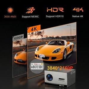 Proiettore Cinelux Nativo 4K con Audio Dolby, 4K Ultra HD, MTK9660, 3000 ANSI Lumen, Motore Ottico Integrato, Proiettore 4K per Home Theater - Product Image 4