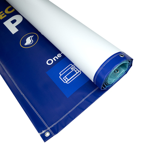 Bannière publicitaire personnalisée en PET écologique, résistante aux déchirures et aux plis, service d'impression, toile de fond pour événements, publicité extérieure et intérieure - Product Image 4