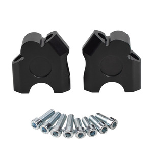 Elevador de manillar de motocicleta de aleación de aluminio negro para Honda CB400X CB500X F NC700S NC750X, mejora - Product Image 4