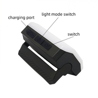 Lanterne trépied de camping 4500 Mah lumière de camp LED rechargeable pliable avec jambes réglables batterie externe équipement d'extérieur portable